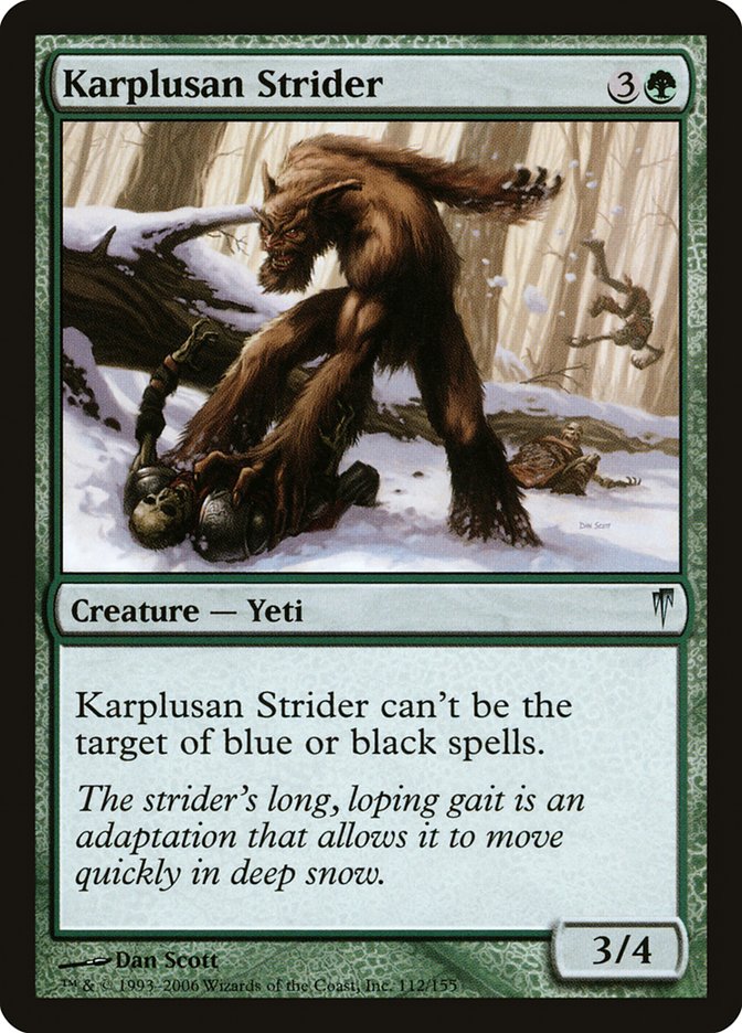 Karplusan Strider [Coldsnap] | Yard's Games Ltd