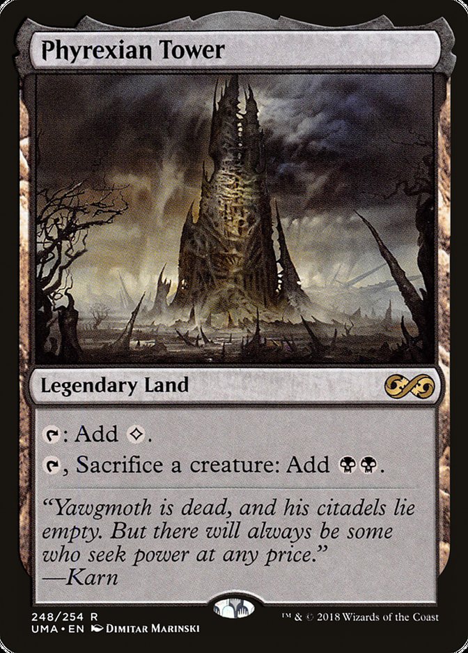 Phyrexian Tower [Ultimate Masters] | Yard's Games Ltd