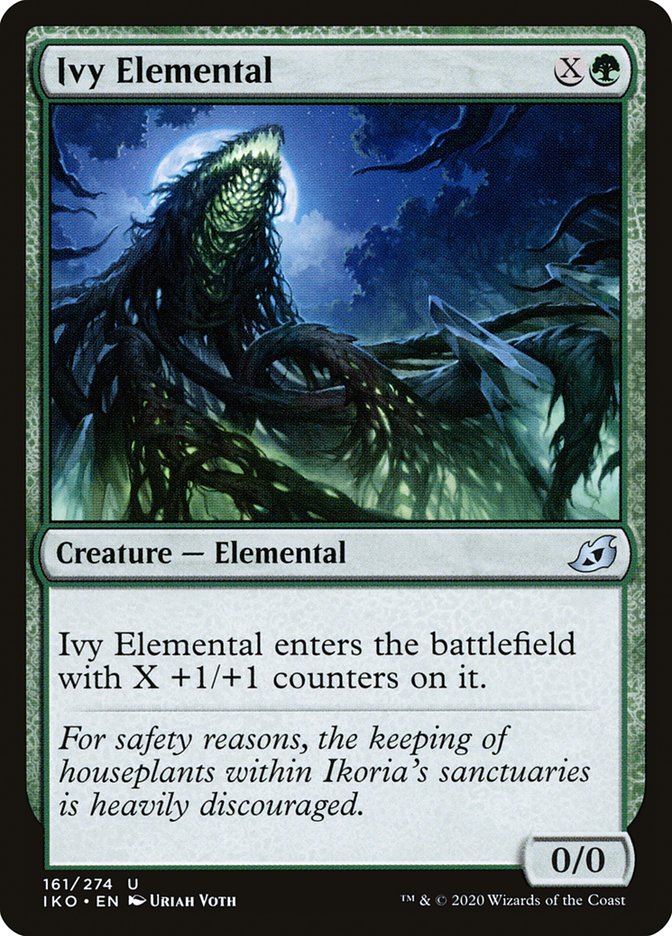 Ivy Elemental [Ikoria: Lair of Behemoths] | Yard's Games Ltd