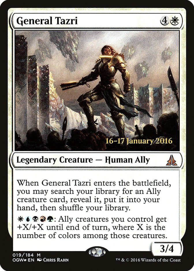 General Tazri [Oath of the Gatewatch Prerelease Promos] | Yard's Games Ltd