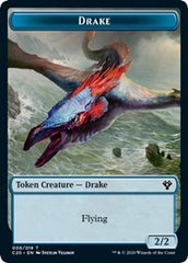 Drake // Insect (018) Double-Sided Token [Commander 2020 Tokens] | Yard's Games Ltd