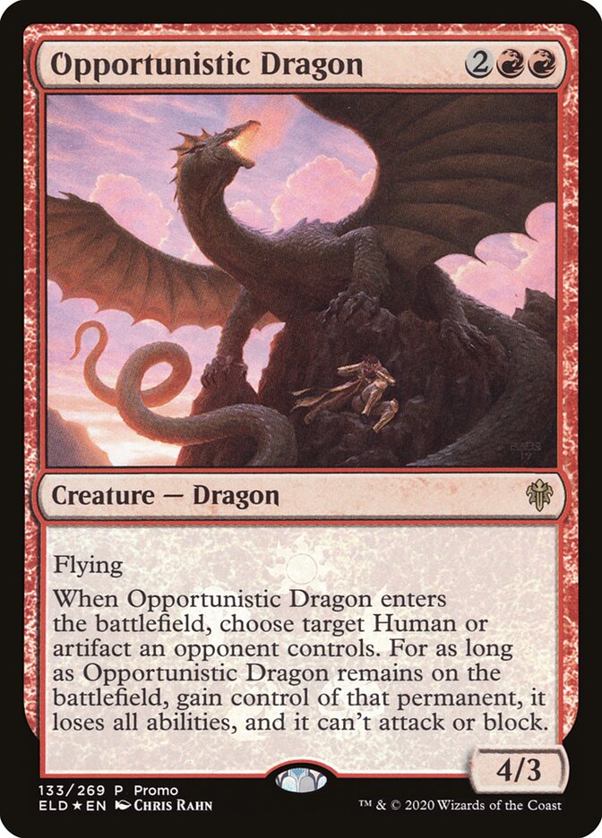 Opportunistic Dragon [Resale Promos] | Yard's Games Ltd