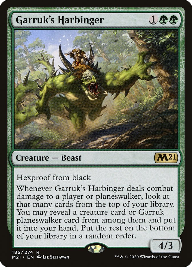 Garruk's Harbinger [Core Set 2021] | Yard's Games Ltd