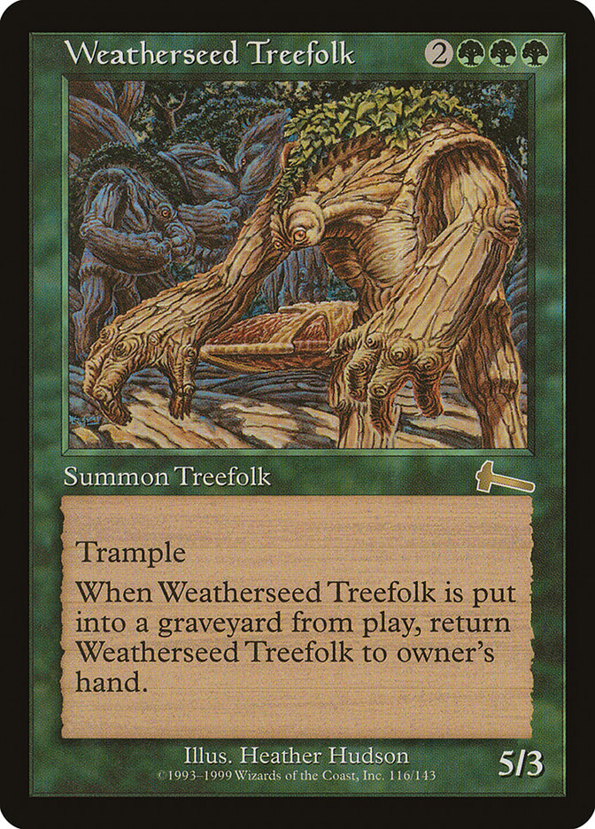 Weatherseed Treefolk [Urza's Legacy] | Yard's Games Ltd