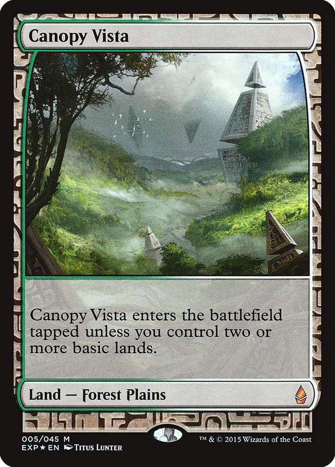 Canopy Vista [Zendikar Expeditions] | Yard's Games Ltd