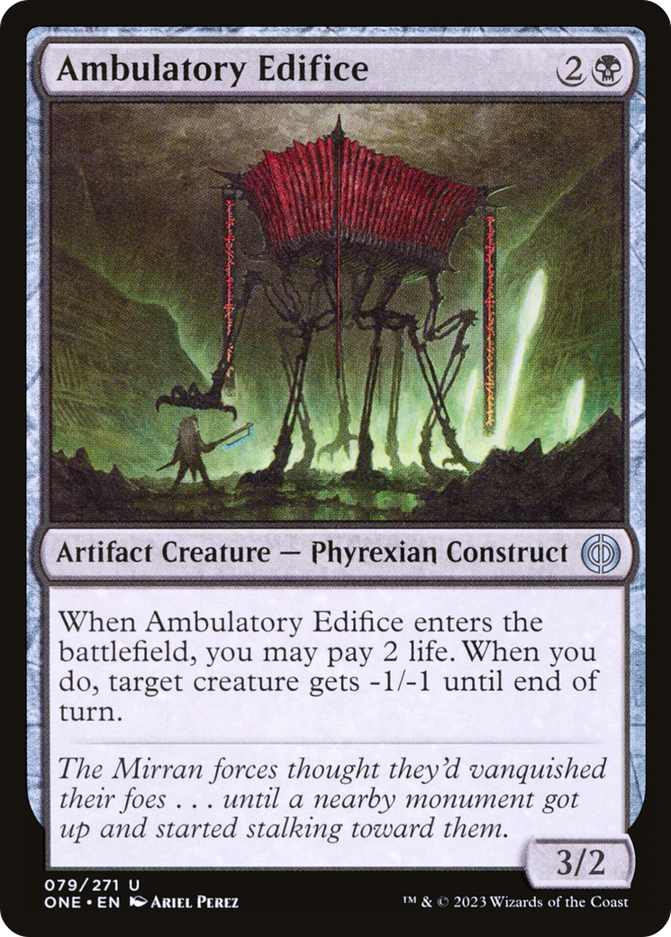 Ambulatory Edifice [Phyrexia: All Will Be One] | Yard's Games Ltd