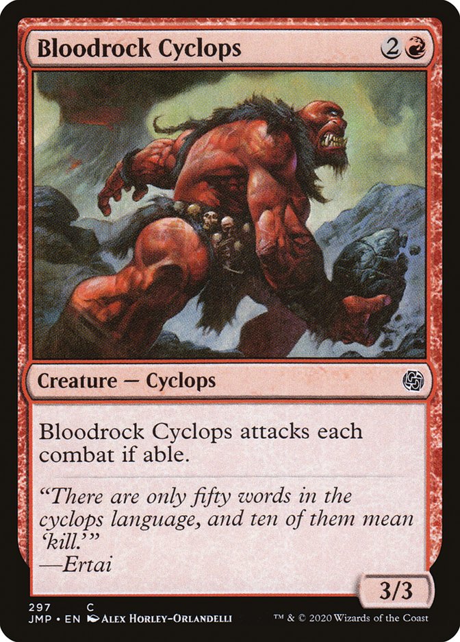 Bloodrock Cyclops [Jumpstart] | Yard's Games Ltd