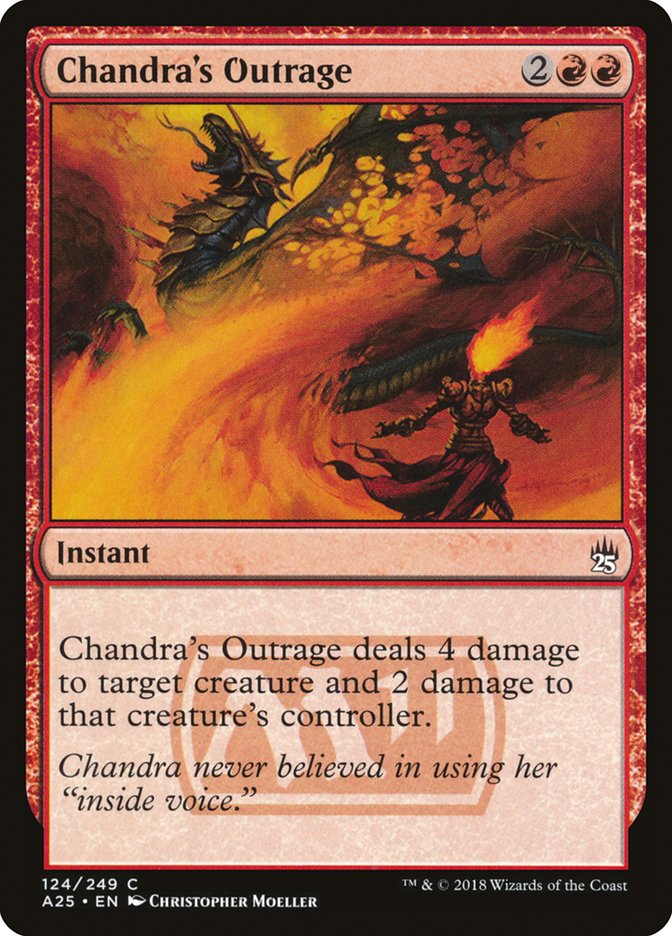Chandra's Outrage [Masters 25] | Yard's Games Ltd