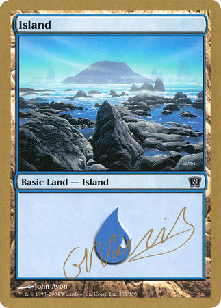 Island (335) - 2004 Gabriel Nassif (8ED) [World Championship Decks 2004] | Yard's Games Ltd