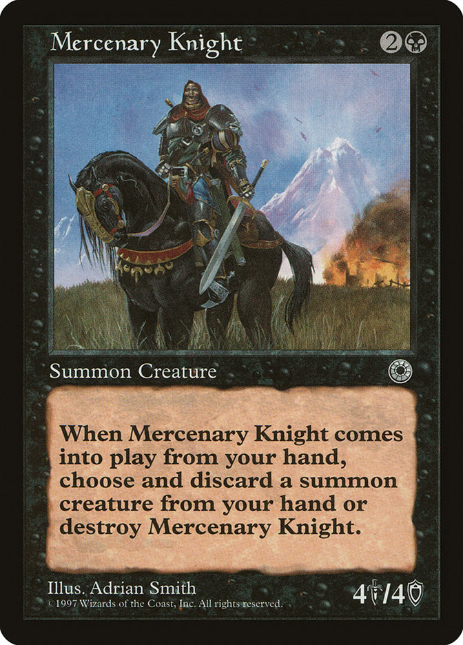 Mercenary Knight [Portal] | Yard's Games Ltd
