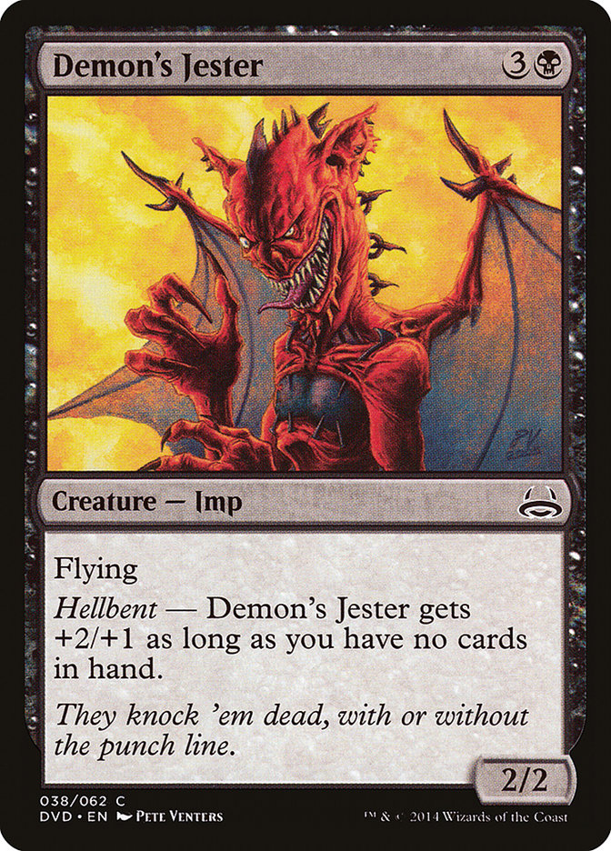 Demon's Jester (Divine vs. Demonic) [Duel Decks Anthology] | Yard's Games Ltd