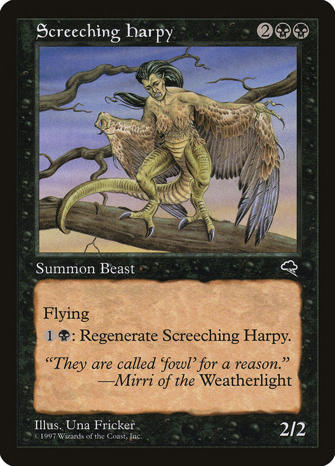 Screeching Harpy [Tempest] | Yard's Games Ltd
