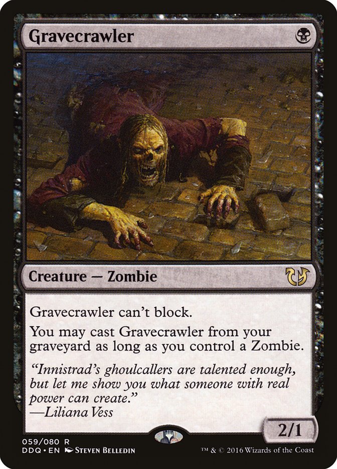 Gravecrawler [Duel Decks: Blessed vs. Cursed] | Yard's Games Ltd