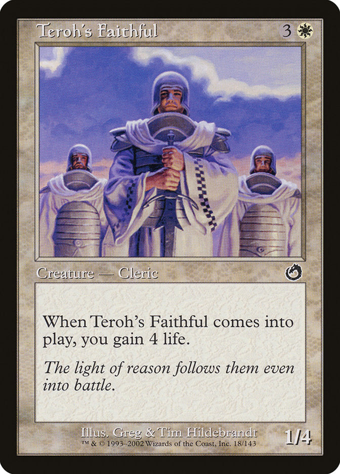 Teroh's Faithful [Torment] | Yard's Games Ltd