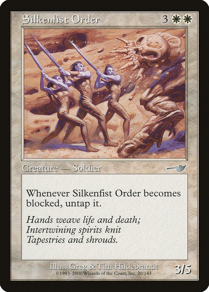 Silkenfist Order [Nemesis] | Yard's Games Ltd