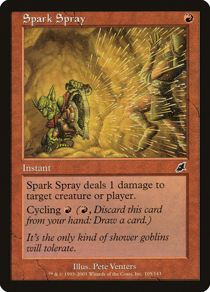 Spark Spray [Scourge] | Yard's Games Ltd