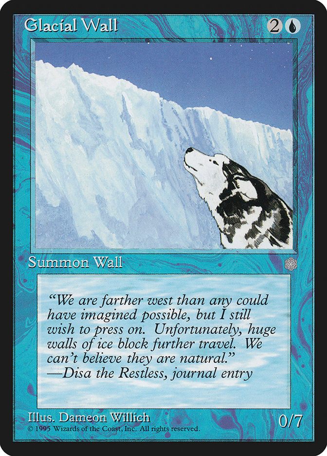 Glacial Wall [Ice Age] | Yard's Games Ltd