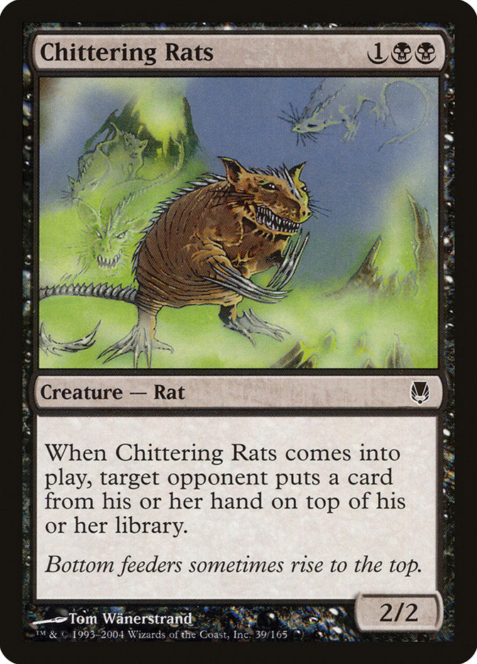 Chittering Rats [Darksteel] | Yard's Games Ltd