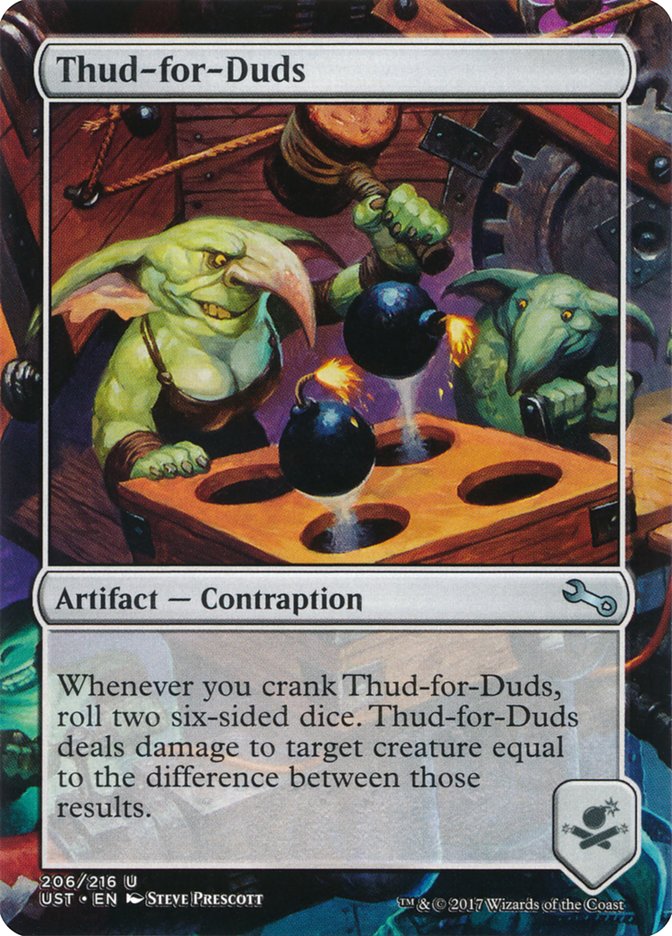 Thud-for-Duds [Unstable] | Yard's Games Ltd