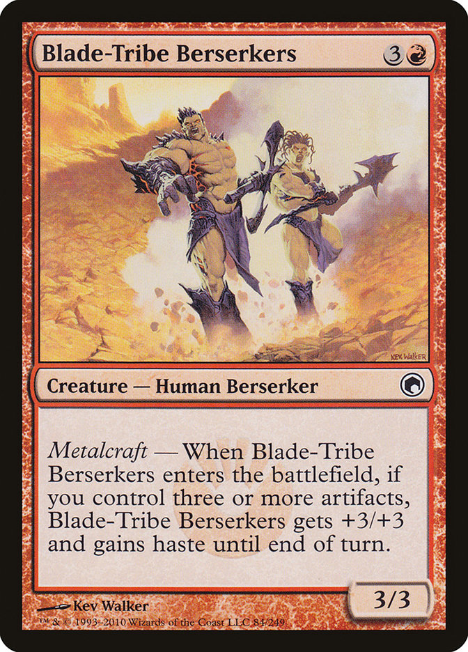 Blade-Tribe Berserkers [Scars of Mirrodin] | Yard's Games Ltd