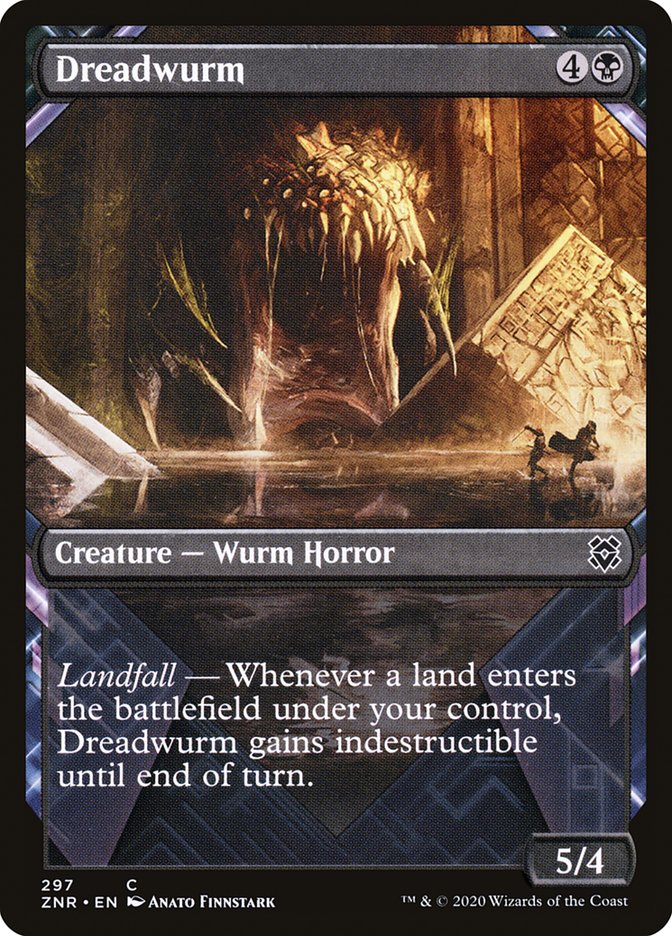 Dreadwurm (Showcase) [Zendikar Rising] | Yard's Games Ltd