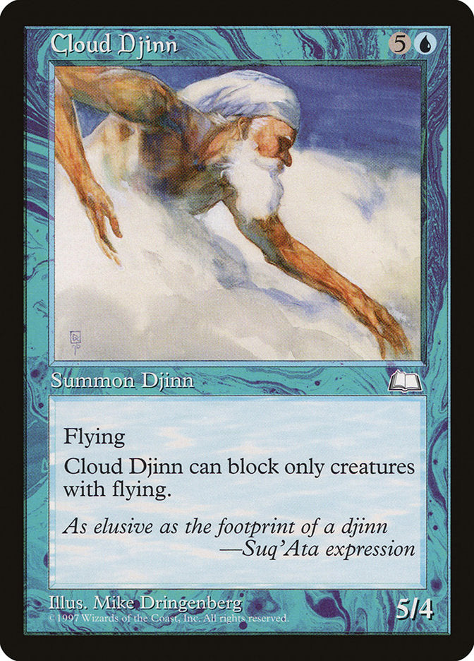 Cloud Djinn [Weatherlight] | Yard's Games Ltd
