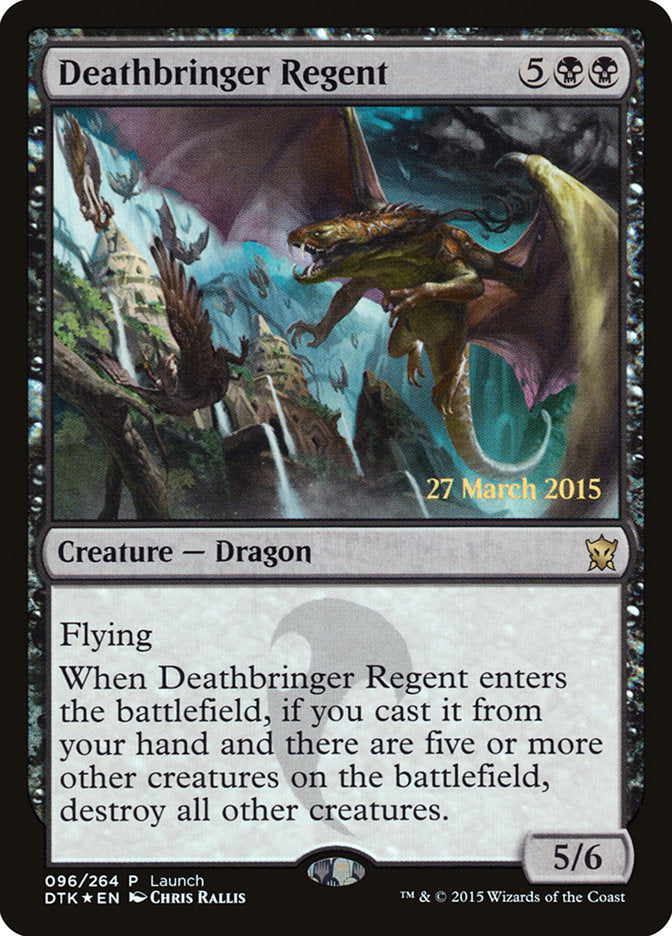 Deathbringer Regent (Launch) [Dragons of Tarkir Prerelease Promos] | Yard's Games Ltd