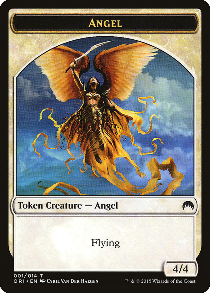 Angel Token [Magic Origins Tokens] | Yard's Games Ltd