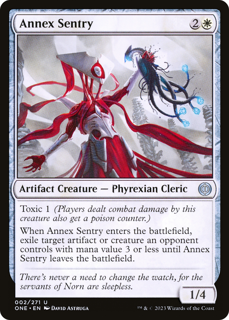 Annex Sentry [Phyrexia: All Will Be One] | Yard's Games Ltd