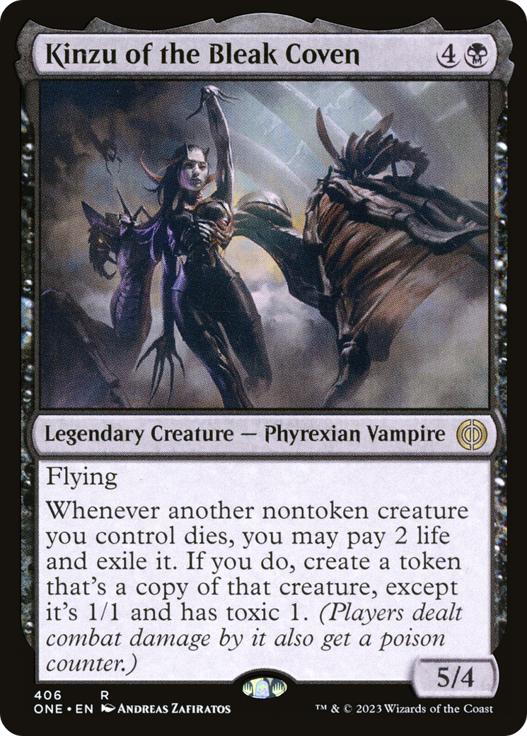 Kinzu of the Bleak Coven [Phyrexia: All Will Be One] | Yard's Games Ltd