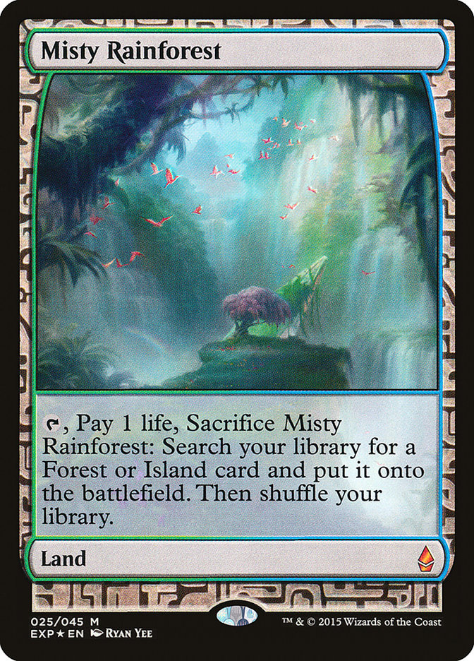 Misty Rainforest [Zendikar Expeditions] | Yard's Games Ltd