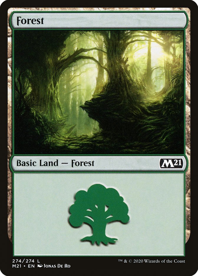 Forest (274) [Core Set 2021] | Yard's Games Ltd