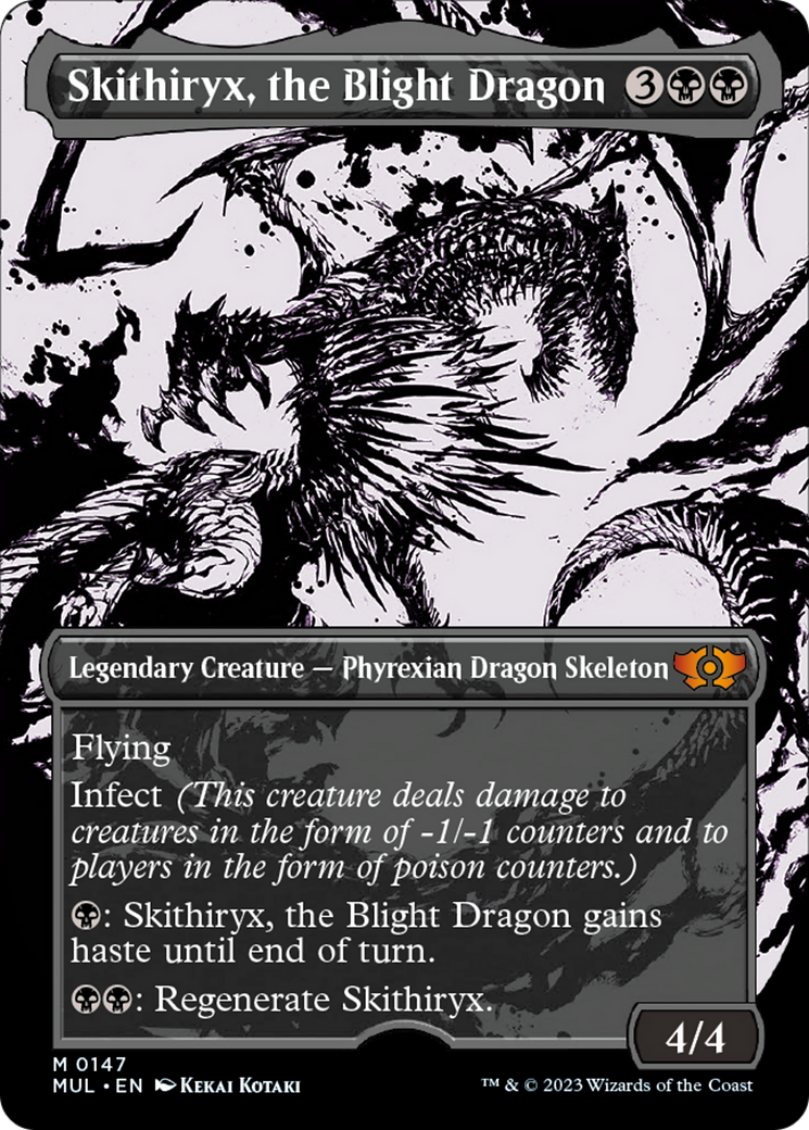 Skithiryx, the Blight Dragon (Halo Foil) [Multiverse Legends] | Yard's Games Ltd