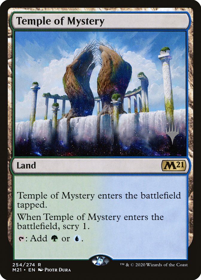 Temple of Mystery (Promo Pack) [Core Set 2021 Promos] | Yard's Games Ltd
