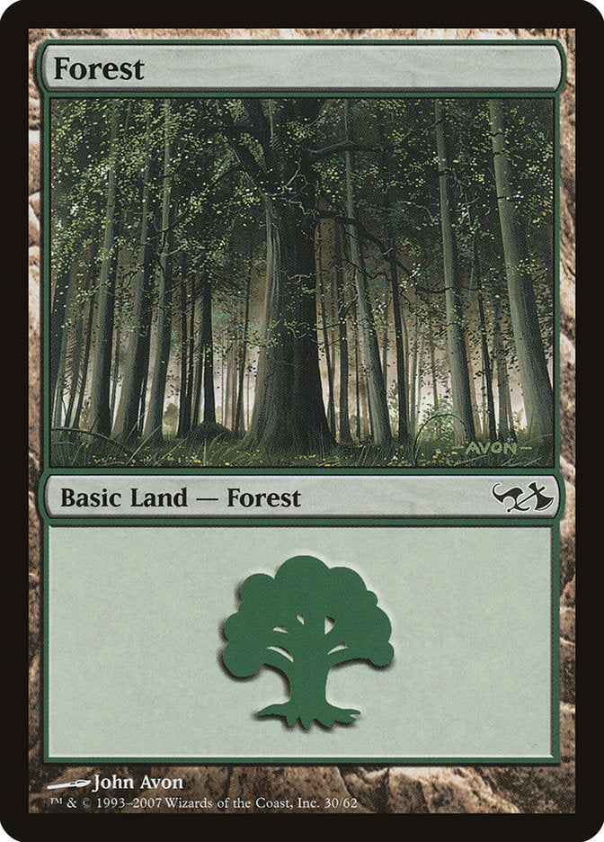 Forest (30) [Duel Decks: Elves vs. Goblins] | Yard's Games Ltd