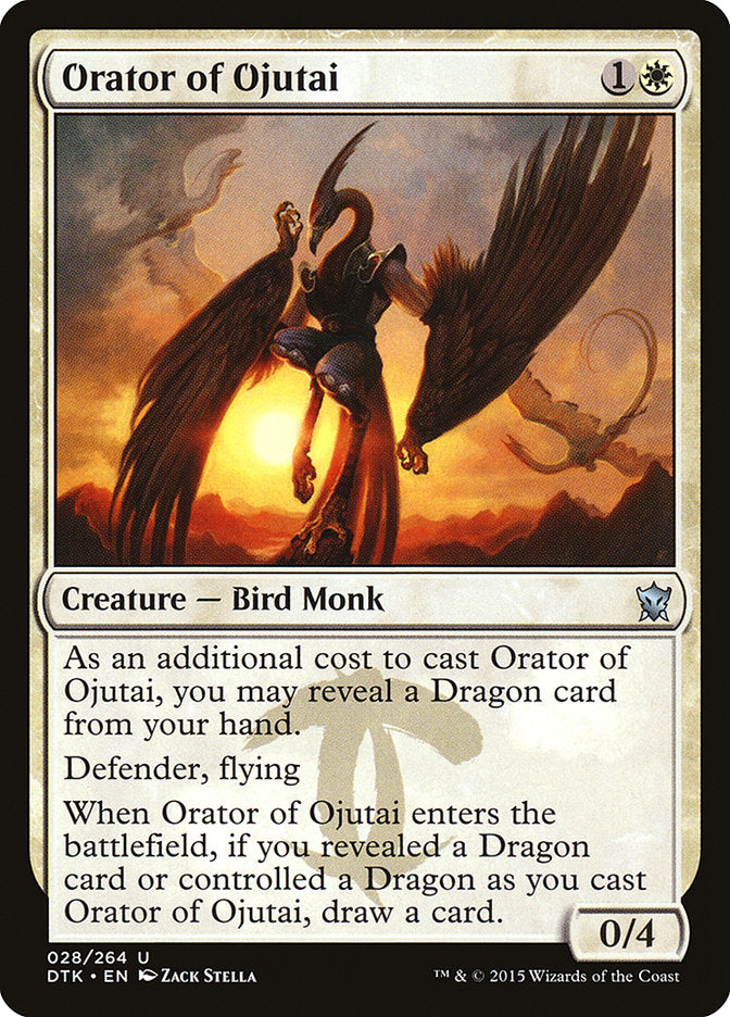 Orator of Ojutai [Dragons of Tarkir] | Yard's Games Ltd