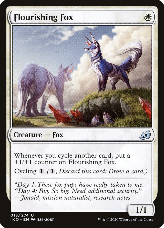 Flourishing Fox [Ikoria: Lair of Behemoths] | Yard's Games Ltd
