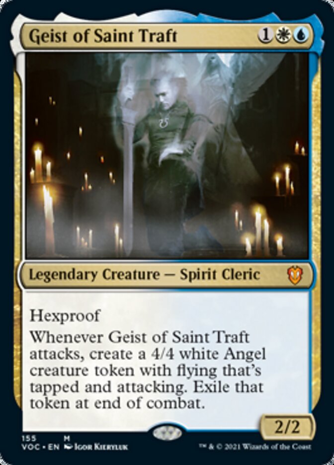 Geist of Saint Traft [Innistrad: Crimson Vow Commander] | Yard's Games Ltd