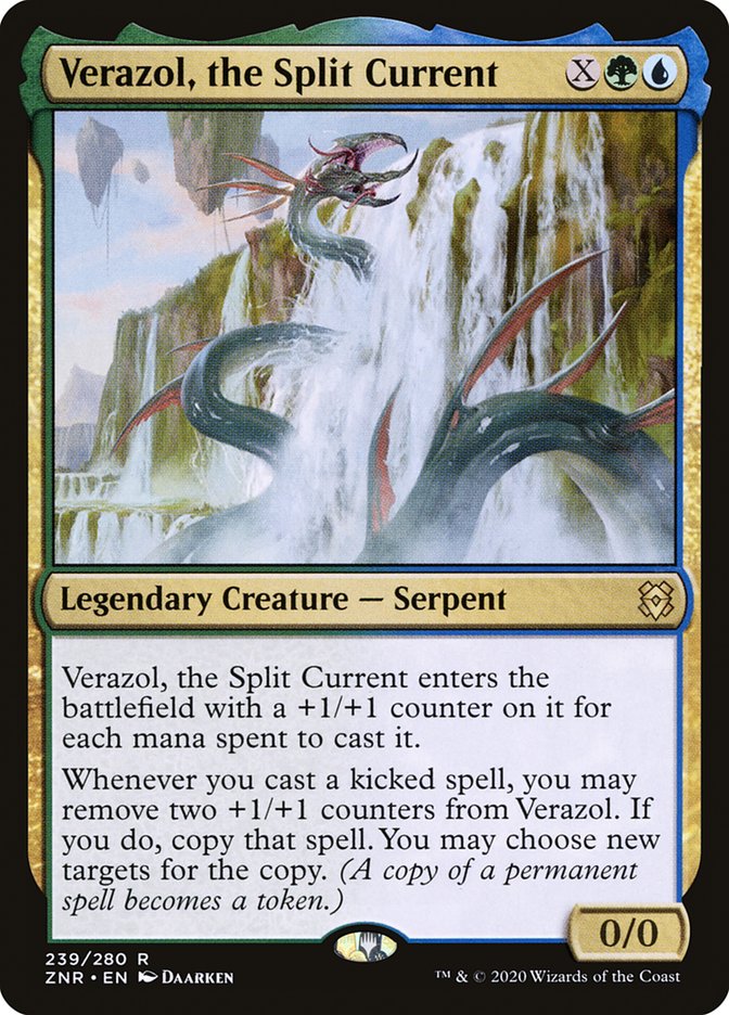 Verazol, the Split Current [Zendikar Rising] | Yard's Games Ltd