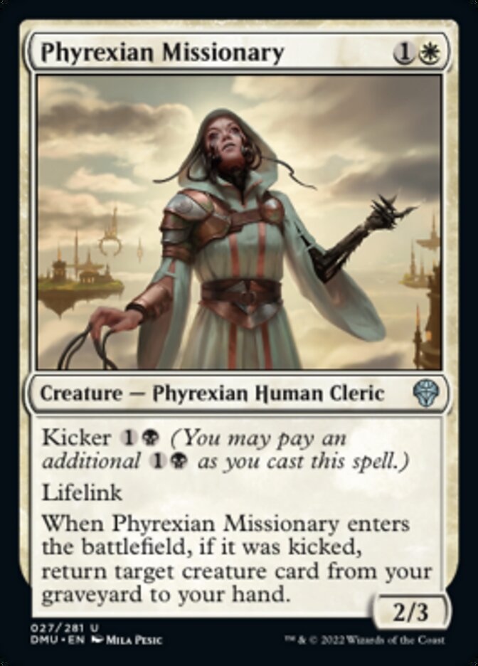 Phyrexian Missionary [Dominaria United] | Yard's Games Ltd