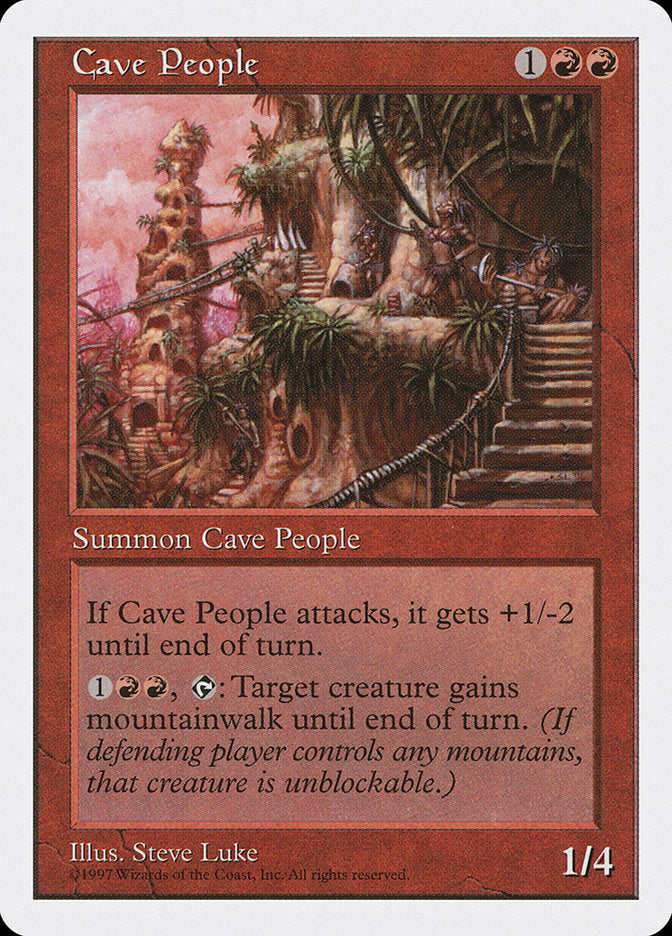 Cave People [Fifth Edition] | Yard's Games Ltd