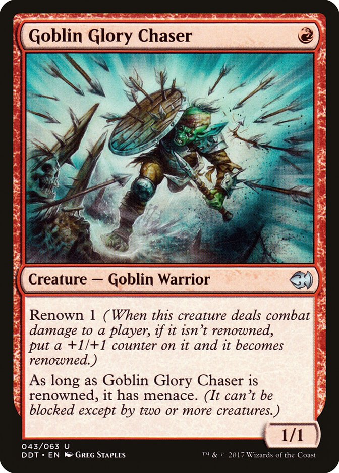 Goblin Glory Chaser [Duel Decks: Merfolk vs. Goblins] | Yard's Games Ltd