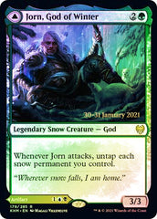 Jorn, God of Winter // Kaldring, the Rimestaff [Kaldheim Prerelease Promos] | Yard's Games Ltd