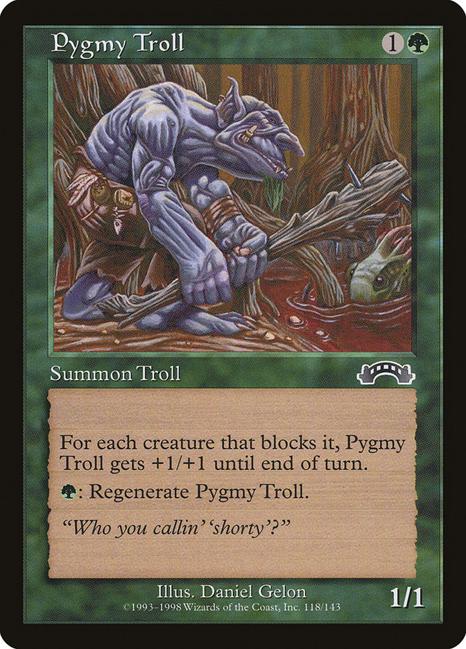 Pygmy Troll [Exodus] | Yard's Games Ltd