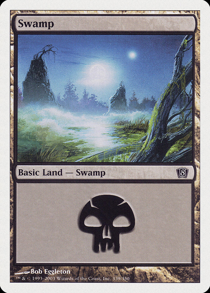 Swamp (339) [Eighth Edition] | Yard's Games Ltd