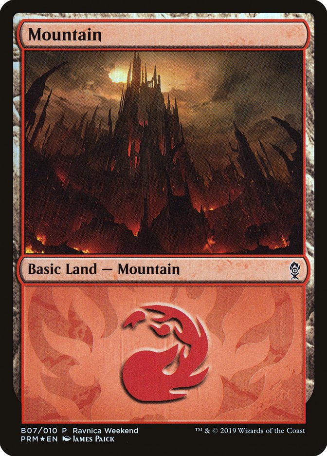 Mountain (B07) [Ravnica Allegiance Guild Kit] | Yard's Games Ltd
