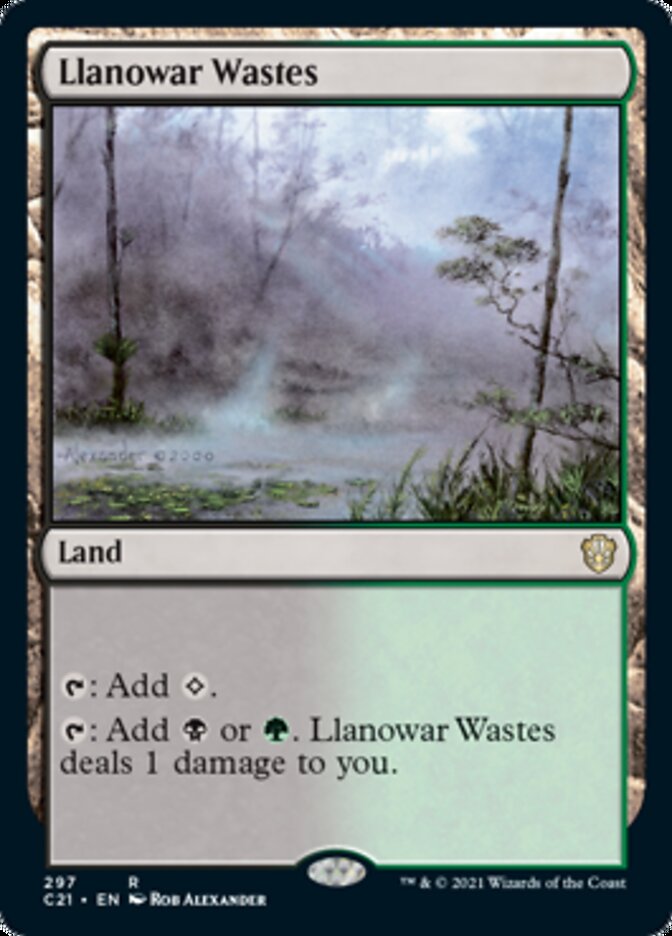 Llanowar Wastes [Commander 2021] | Yard's Games Ltd