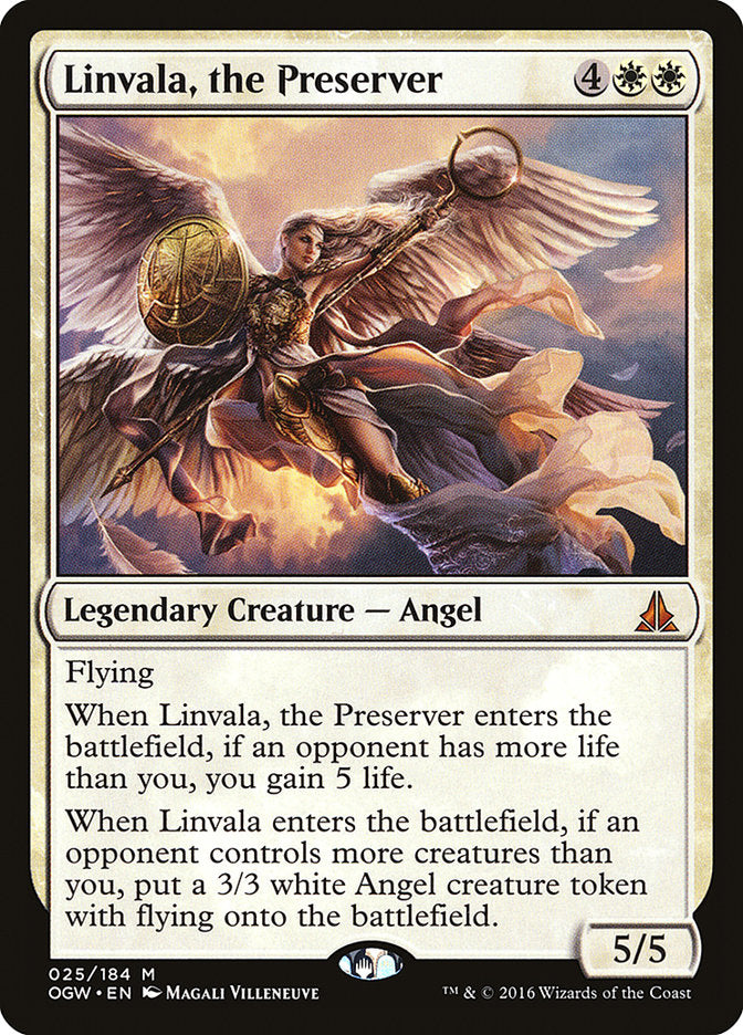 Linvala, the Preserver [Oath of the Gatewatch] | Yard's Games Ltd