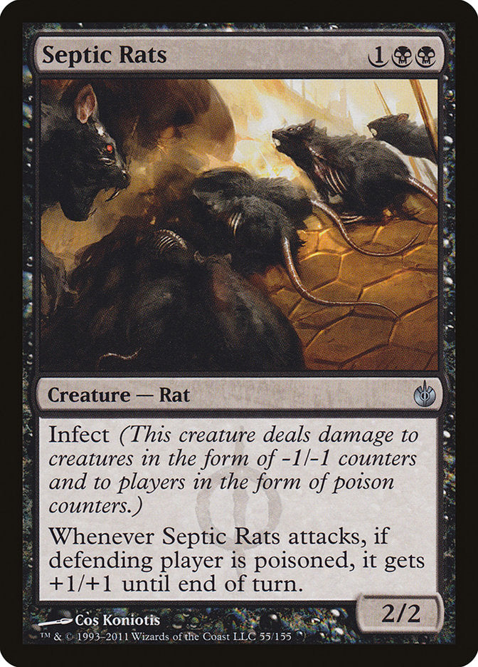 Septic Rats [Mirrodin Besieged] | Yard's Games Ltd
