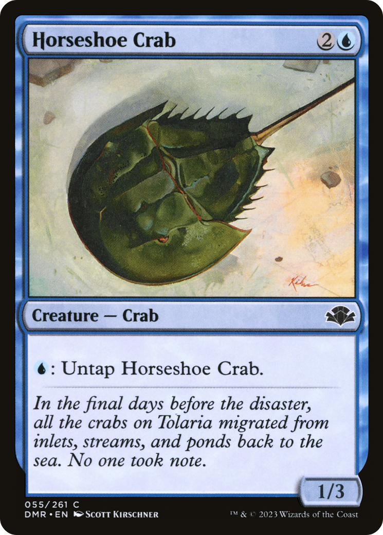 Horseshoe Crab [Dominaria Remastered] | Yard's Games Ltd